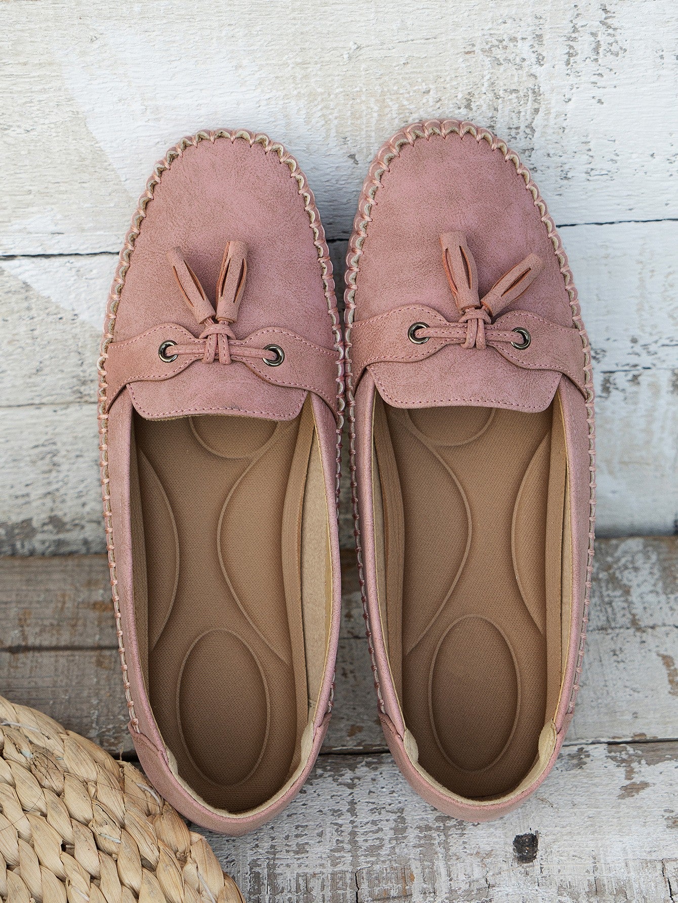 Mocassins à bout rond